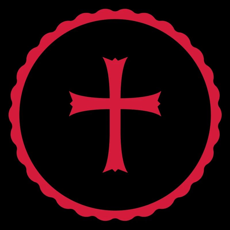 kreis stempel rund team kirche symbol kreuz jesus