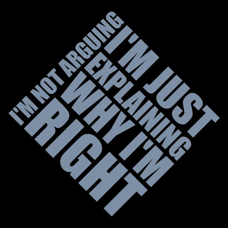 I m not arguing