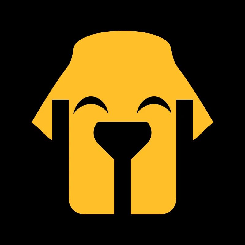 Dog Face Comic Logo