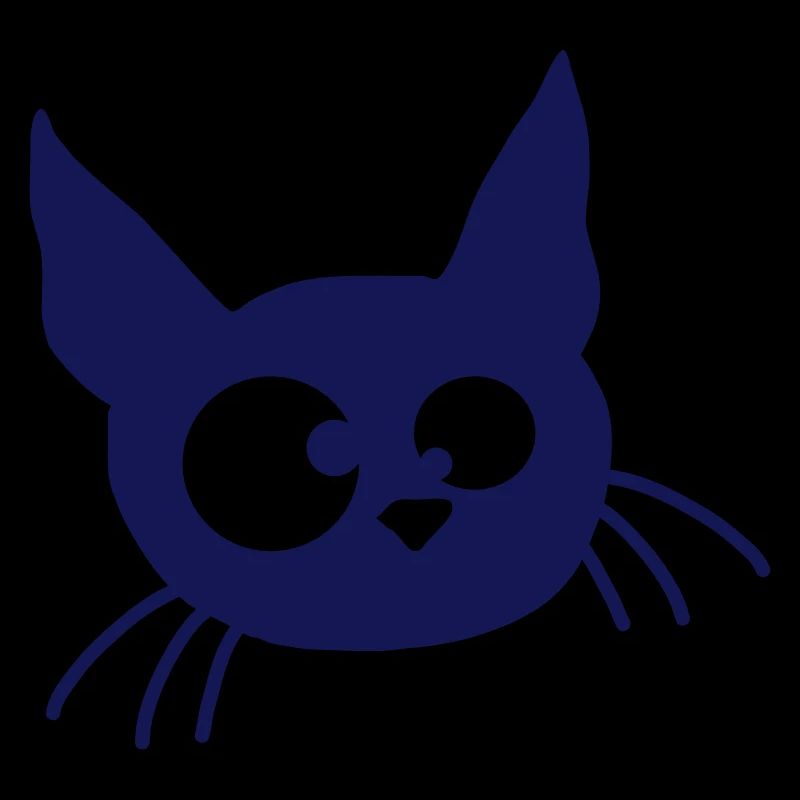 Crazy Cat Squints Funny Eyes Grimace Fun