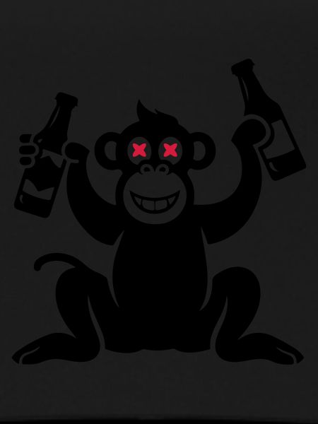 Monkey Beer Drunk
