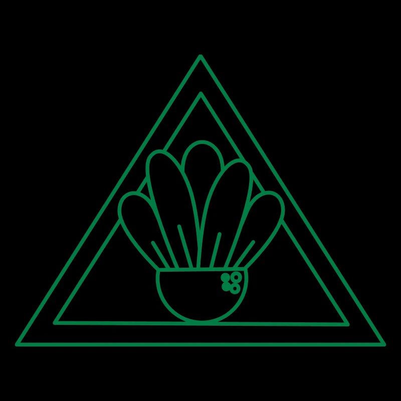 Plante POT dans un triangle