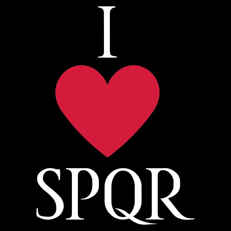 I LOVE SPQR Vektor Hell