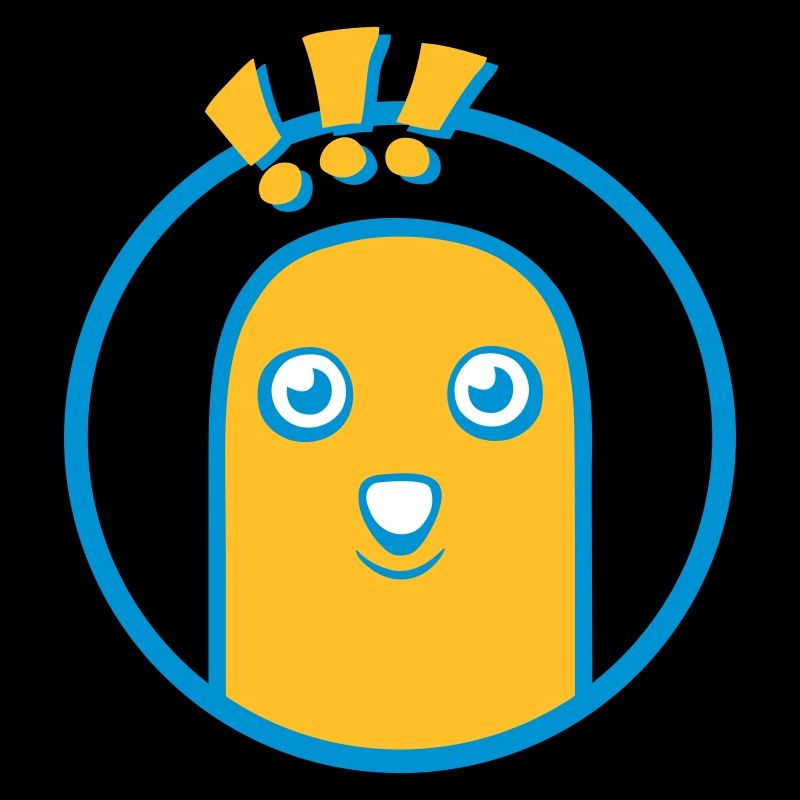 Personnage comique mignon (Surprise, Cercle)