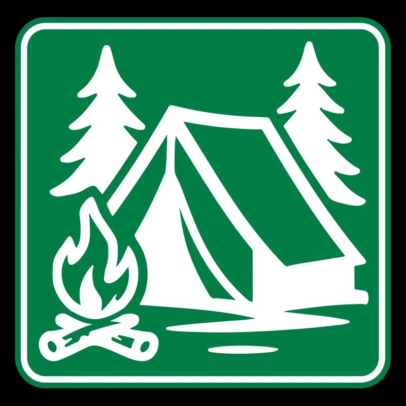 Icône de tente de camping