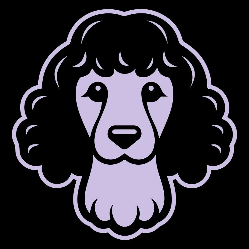 Poodle Dog Head