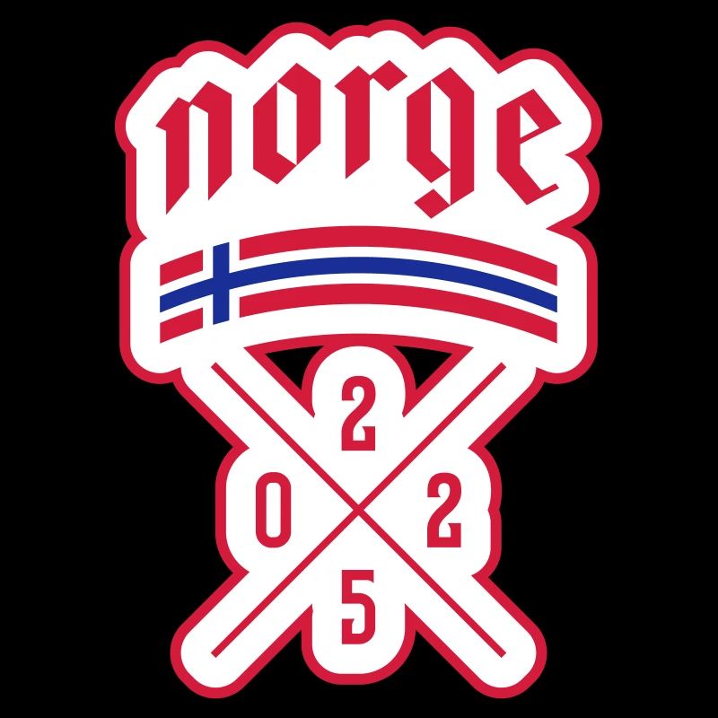 Norvège 2025 Drapeau de la Norvège