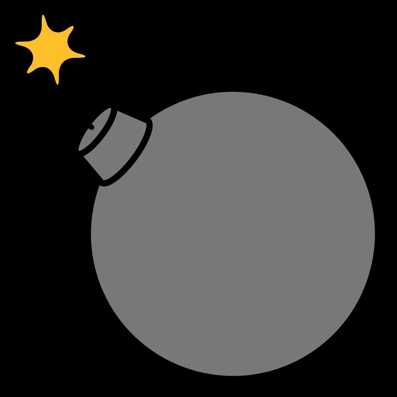 burned round ball sphere circle text b
