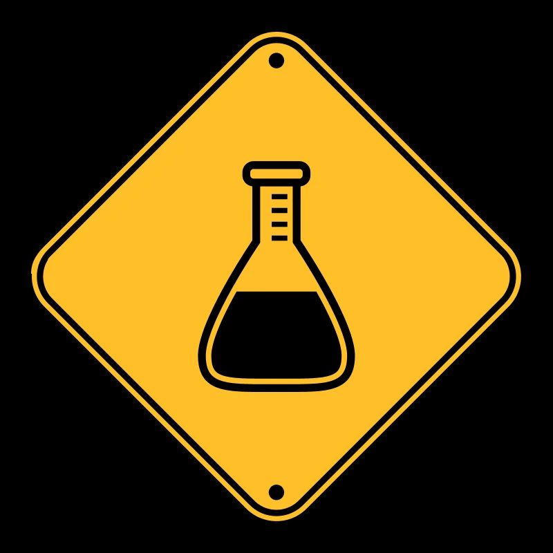 caution science shield note caution flues