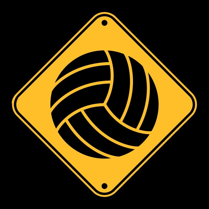 shield warning danger caution danger volleyball ro