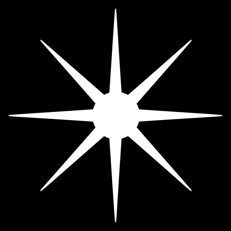 Glitzer Stern