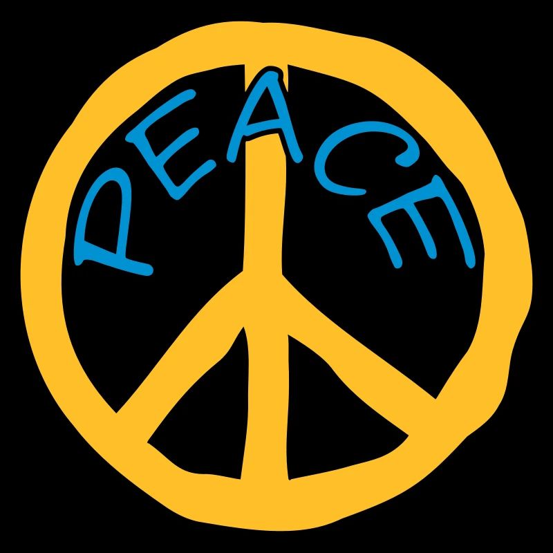 Symbol Peace Text