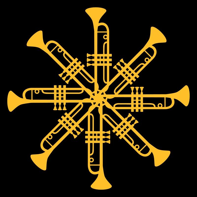 Decorative circle trumpets