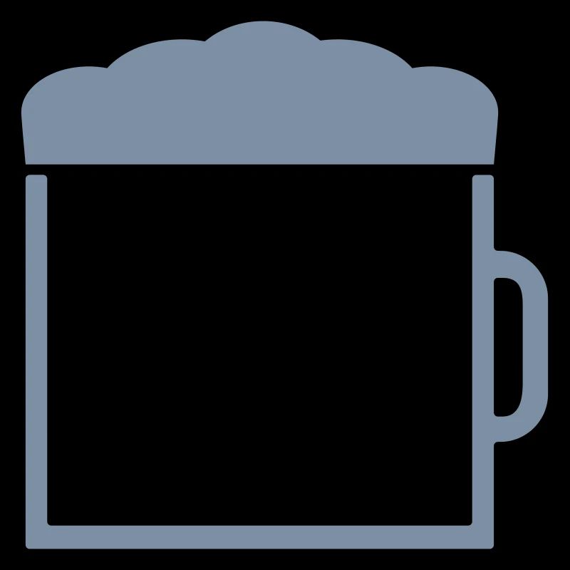 Cadre de texte pichet en verre à bière