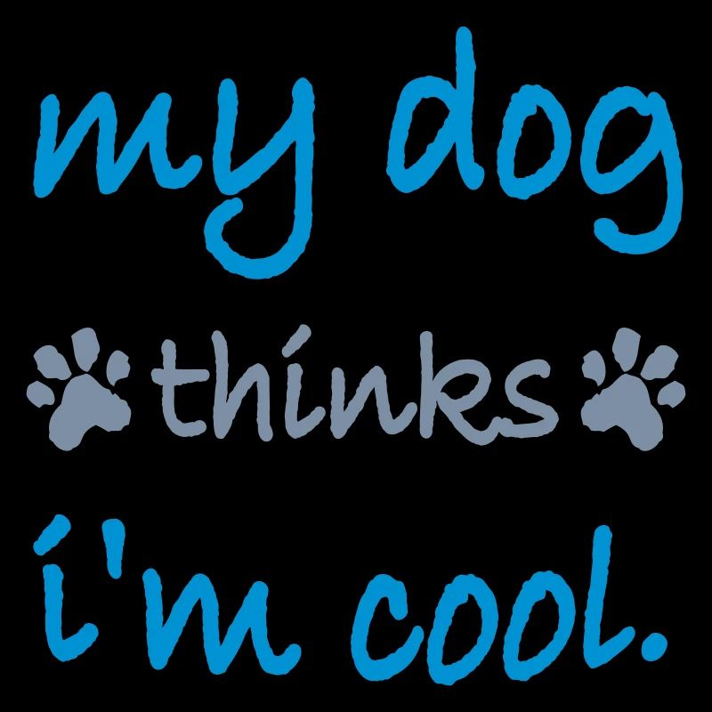 Dog thinks im cool