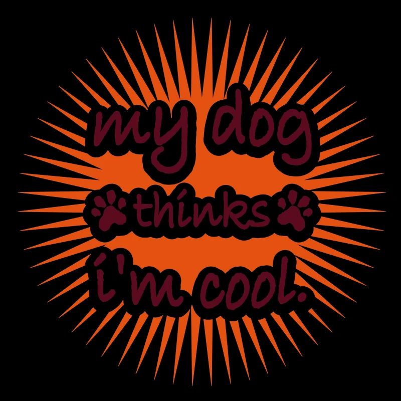 Dog thinks im cool