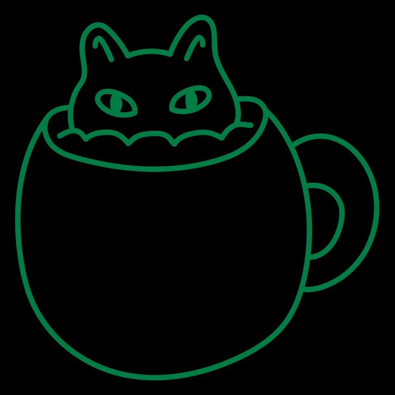 Cute little Cat in a mug