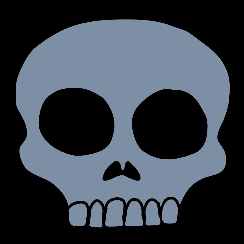 Skull skeleton cool design