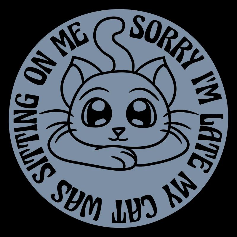 désolé chat était assis