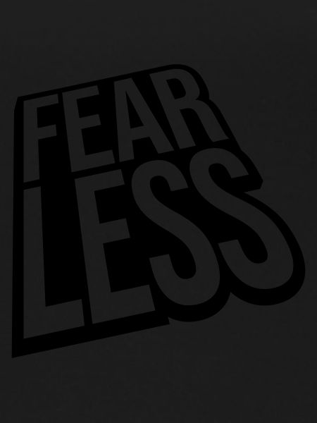 fearless Text Quote Design