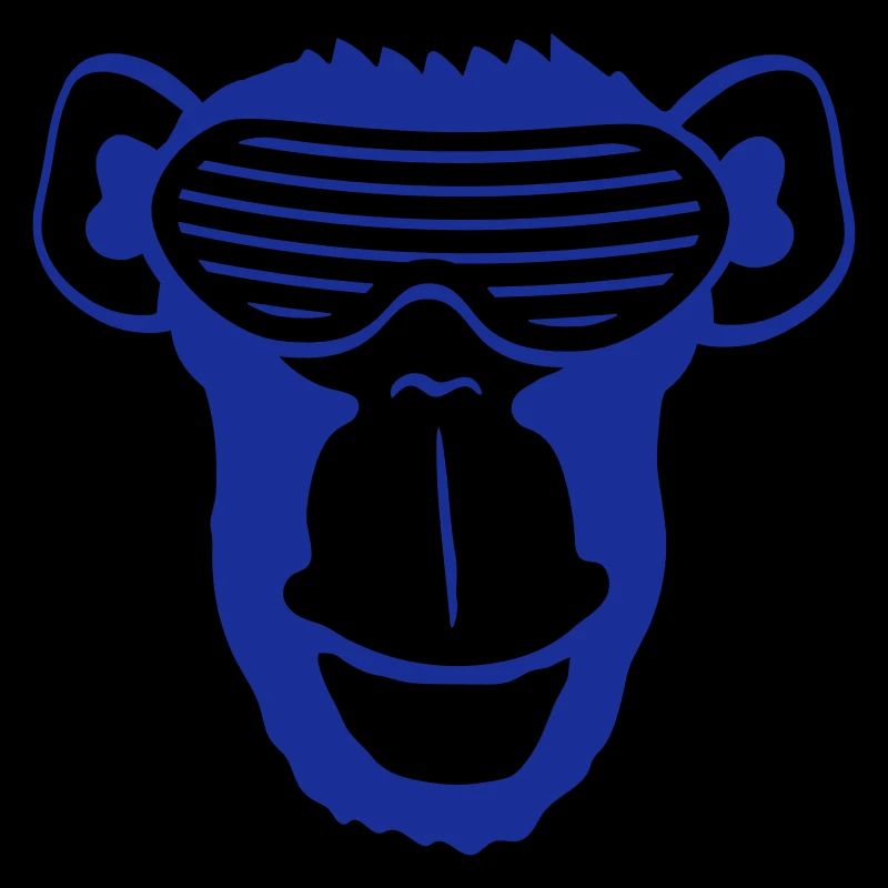Funky Sunglasses Gorilla Cool Party Monkey Fun