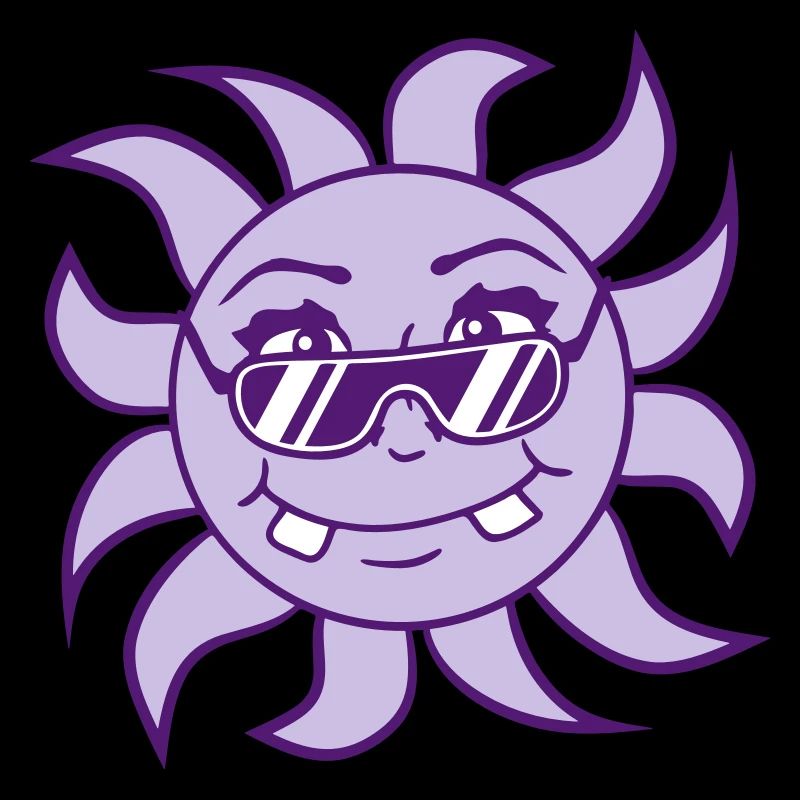 Soleil Funny Face Smile Comic Lunettes de soleil