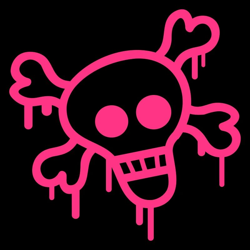 Pirate Skull Skull Bone Skeleton Graffiti