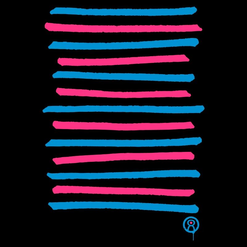 Sprayed graffiti lines, printing color freely selectable