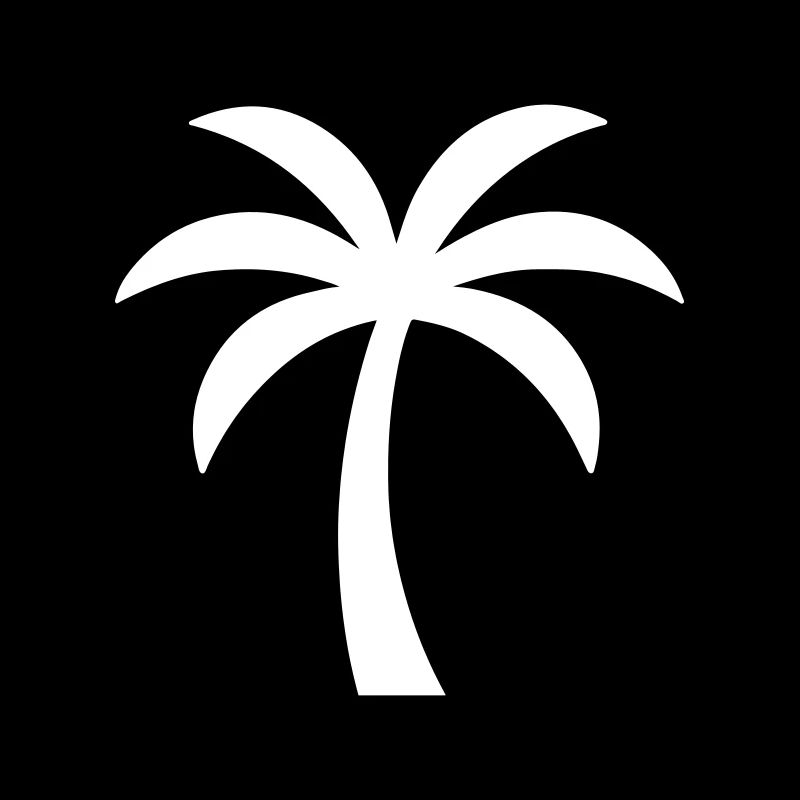 Palm Tree Icon Summer