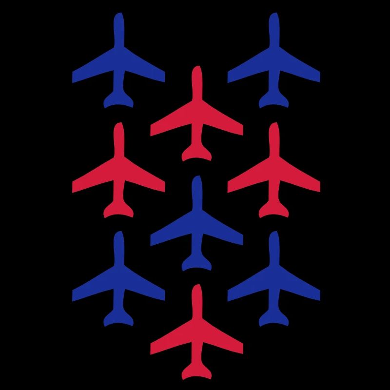 top guns plans bleus et rouges dans la formation