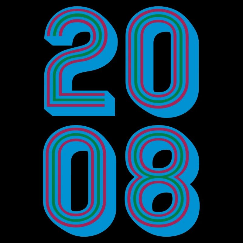 2008 Year of birth | Colors can be changed