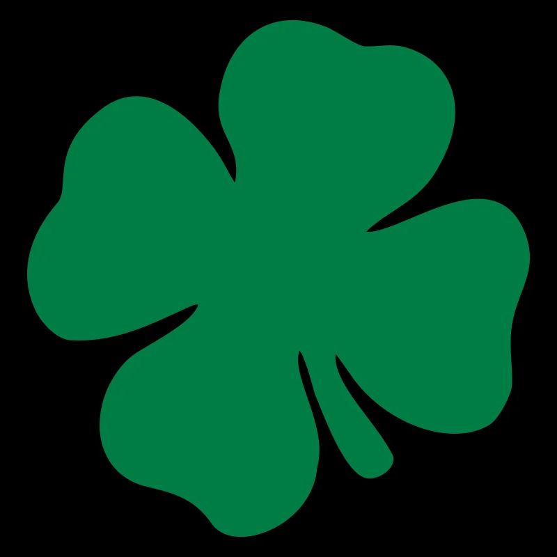 Trèfle complètement vert