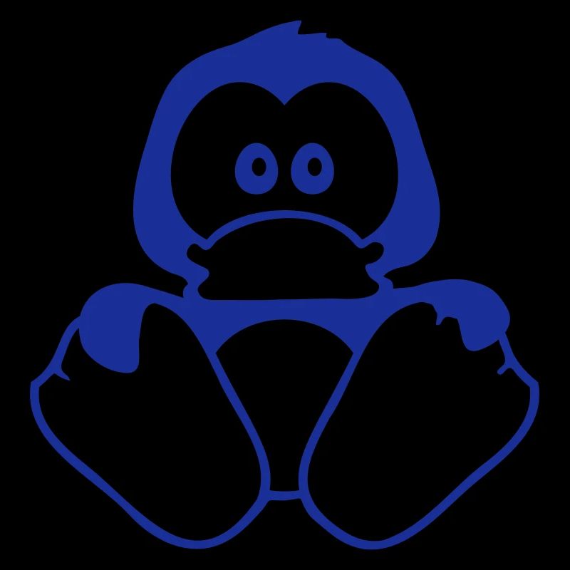 Mignon Penguin Siège Bébé Enfant Tout-petit Timide