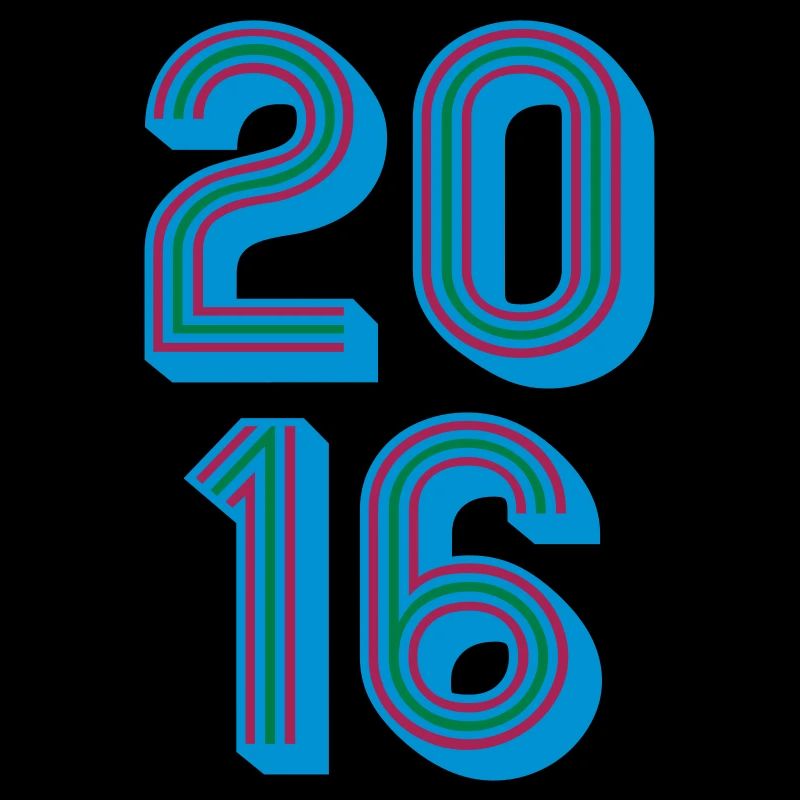 2016 Geburtsjahr | Farben änderbar