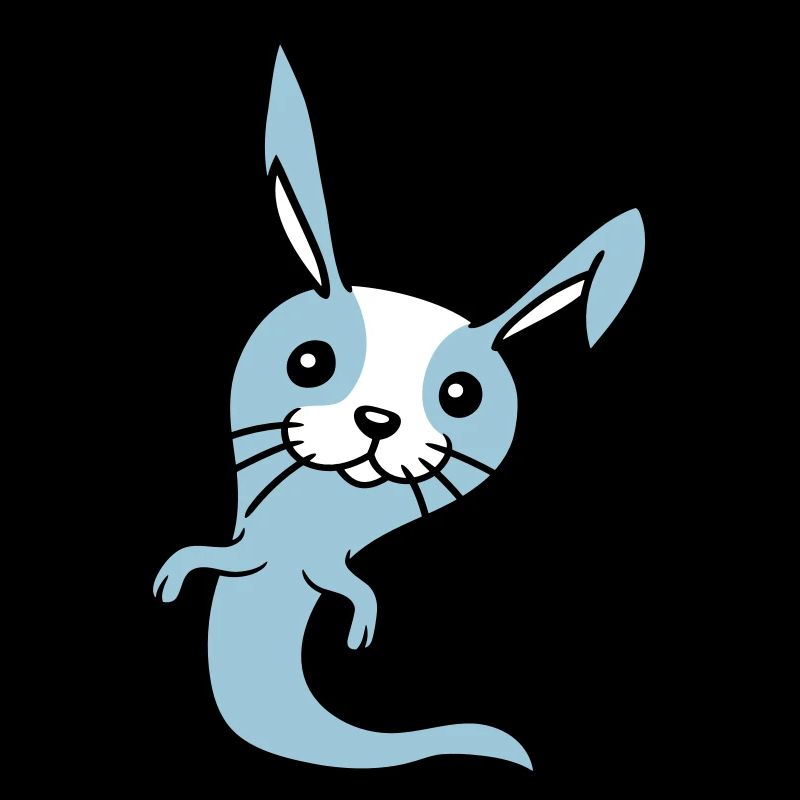 Bunny Ghost Ghost Haunting Halloween Creepy Cute