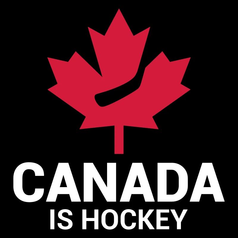 LE CANADA EST UNE FEUILLE D’ÉRABLE DE HOCKEY