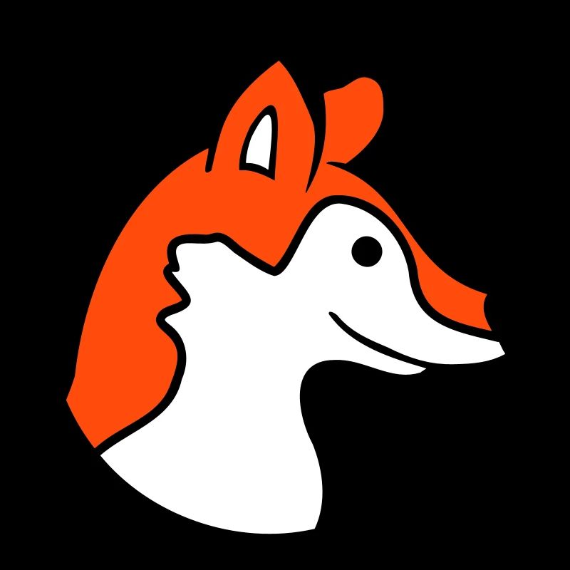 Fox Hole Red Fox Wild Animal Peeps Face Head