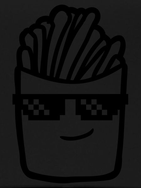 Sunglasses French fries