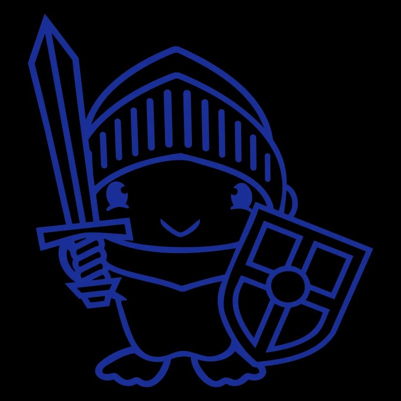 Duck Knight Armor Épée Bouclier Casque Combattant