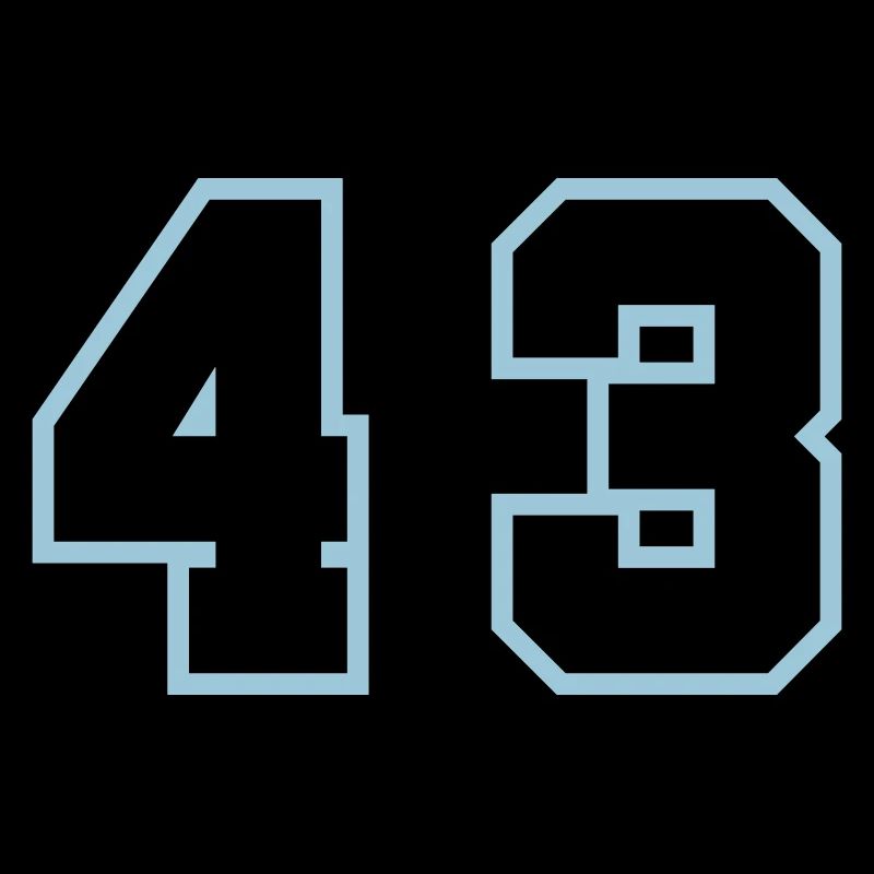 43 Symbole numérique