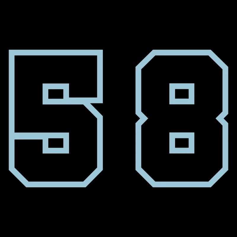 58 Symbole numérique