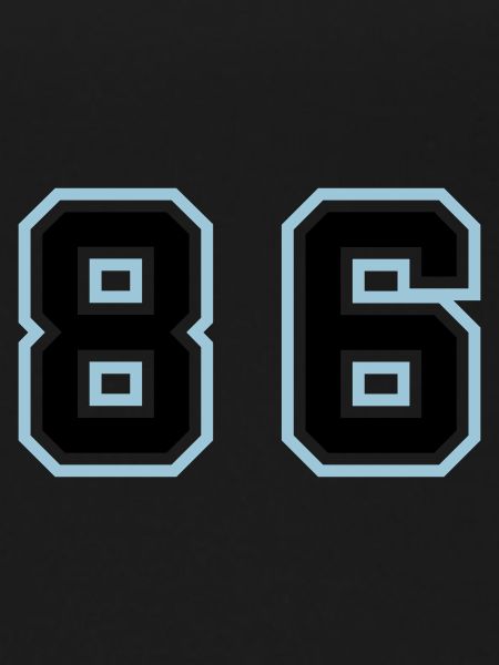 86 Number Symbol