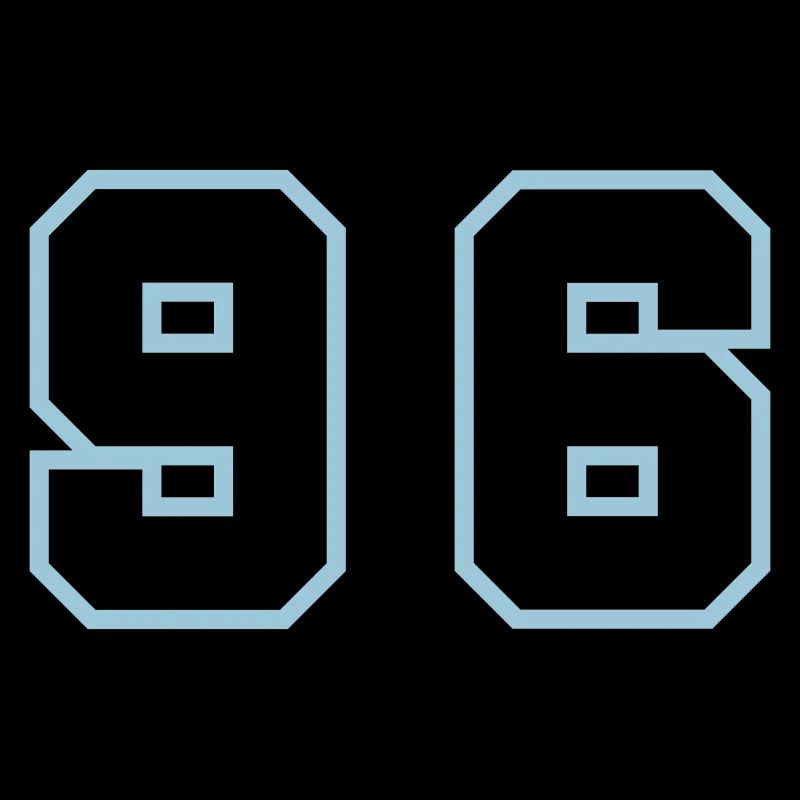 96 Symbole numérique