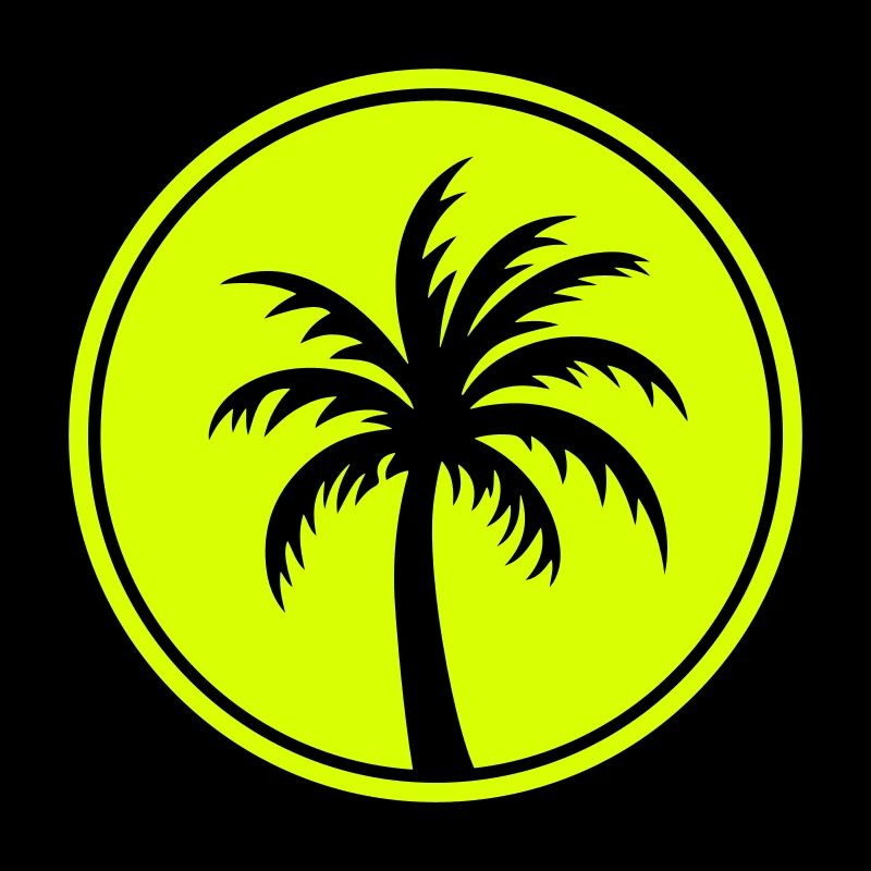 Palm Tree Holiday Icon