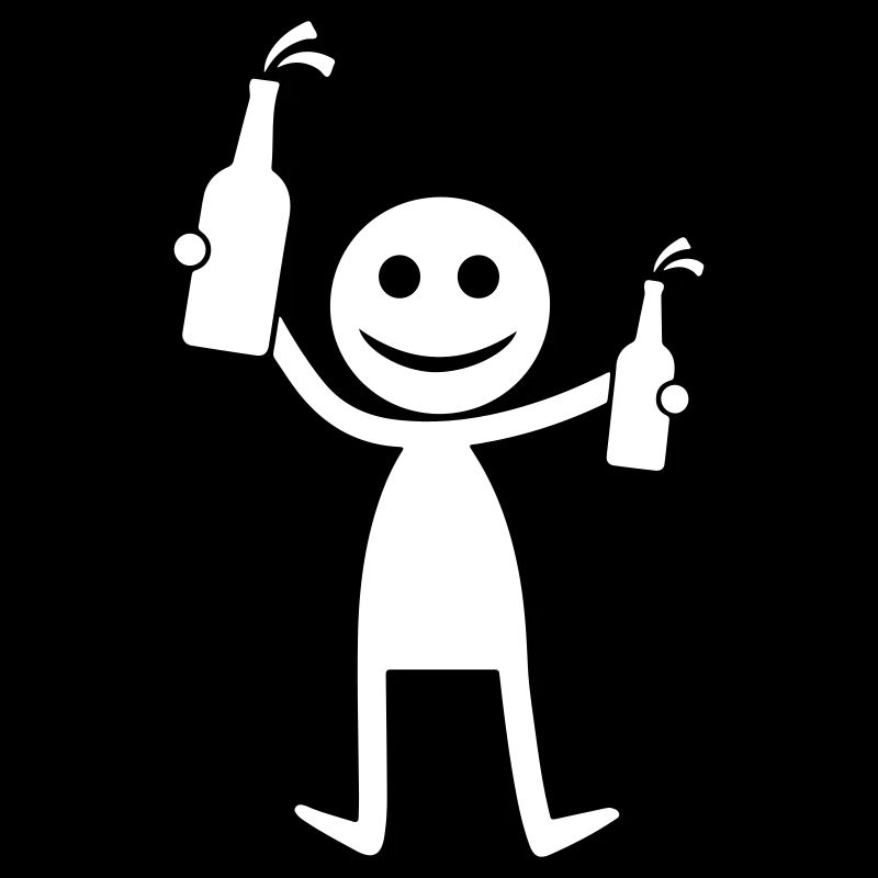 Bier Party Silhouette