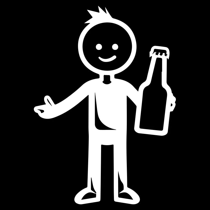 Bier Saufen Party Silhouette