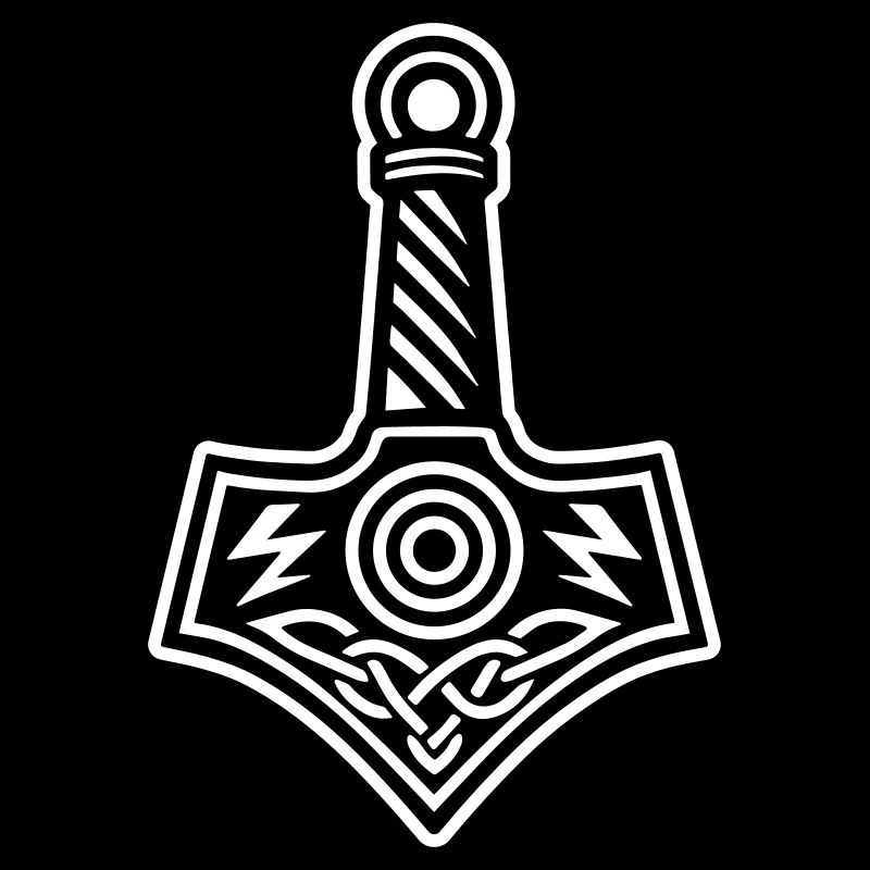 Marteau de Thor Mjolnir Marteau du dieu thor