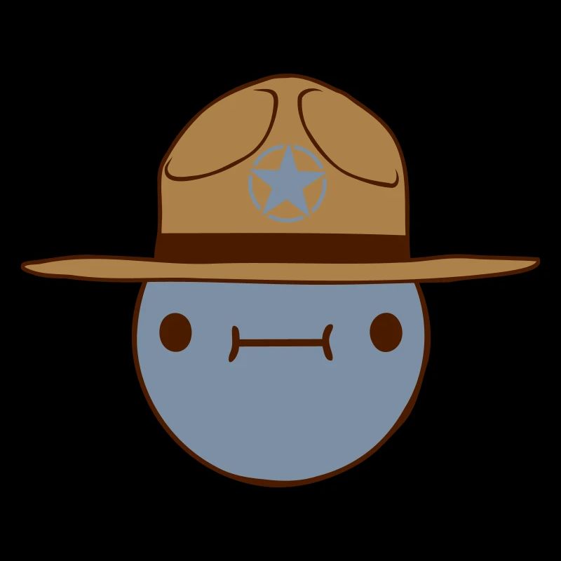 Chapeau de shérif de conception