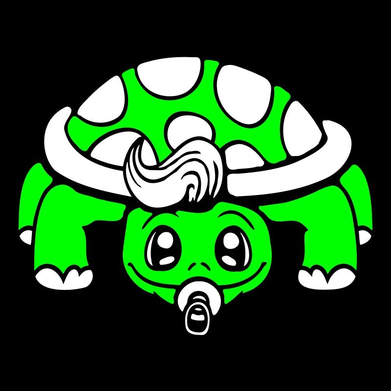 Turtle Baby Pacifier Small Child Toddler