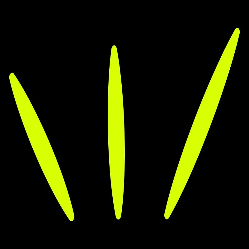 3 rayons | Lueur | Graphique vectoriel